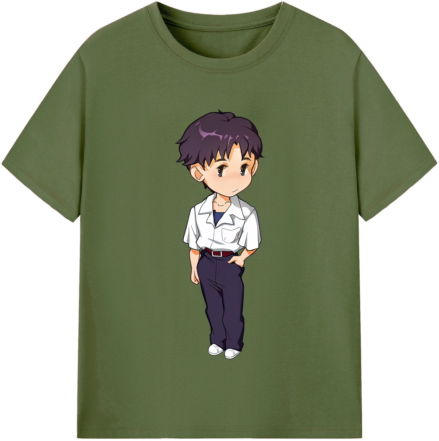 （画像用） EVA 新世紀エヴァンゲリオン 綿100％半袖Tシャツ（フロントプリント）